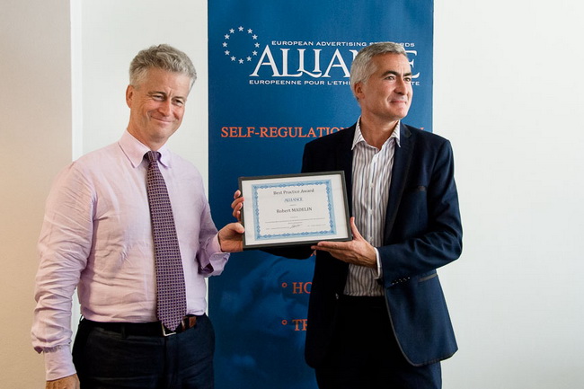 Remise Best Practice Award Robert Madelin